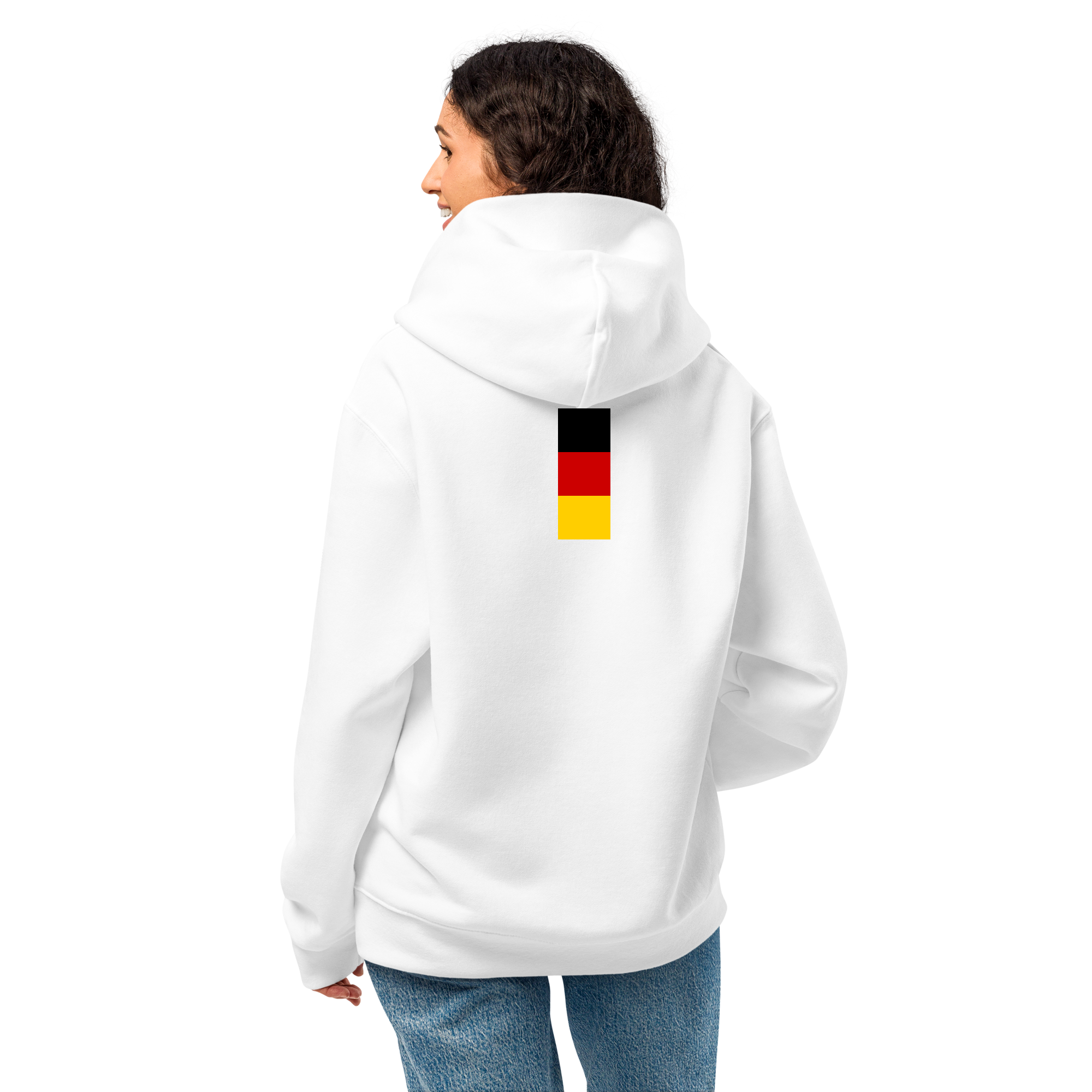 Sommon N° 05 Hoodie White — Rückseite Detail