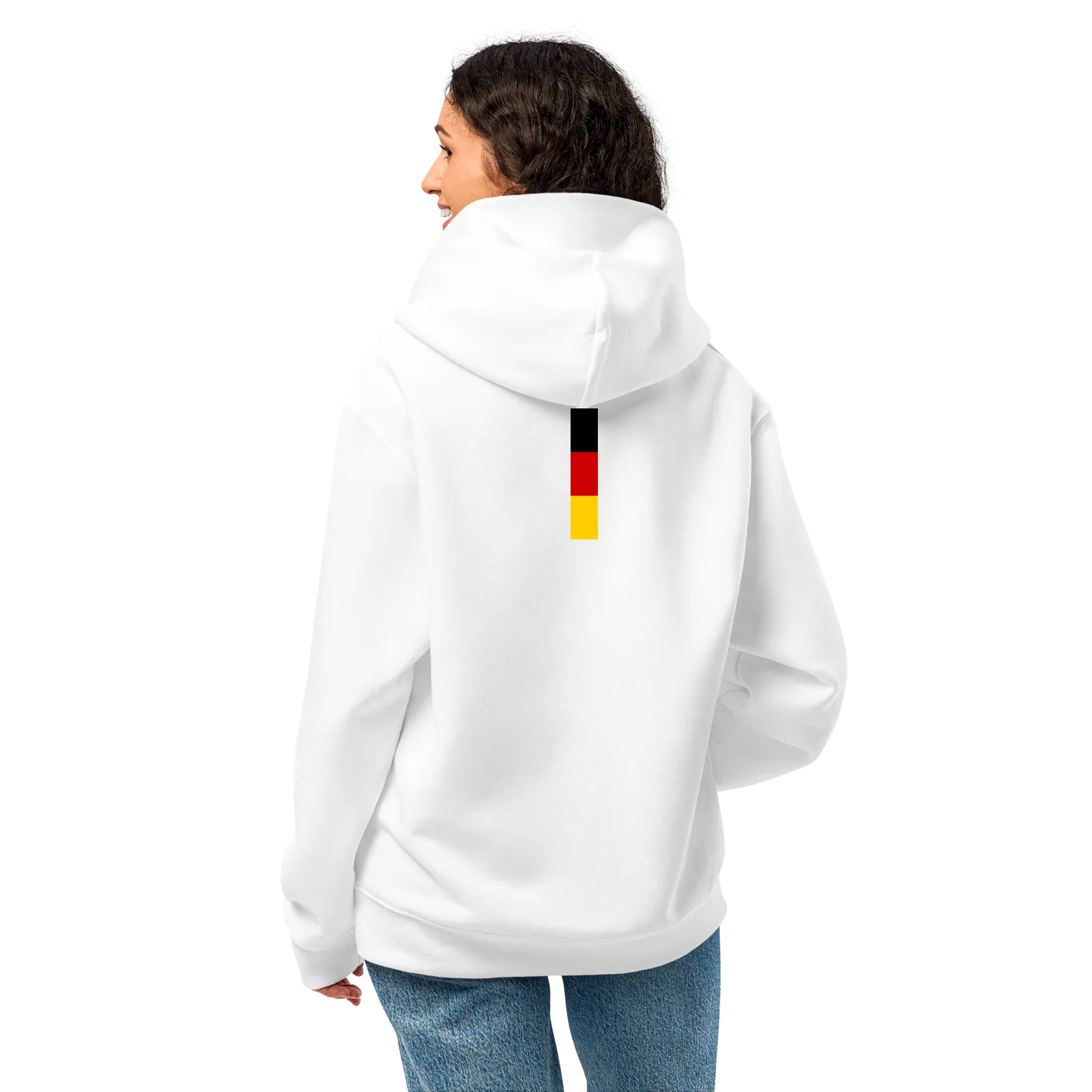 Sommon N° 05 Hoodie White — Rückseite Detail